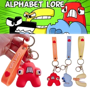 Mới 5cm Bảng Chữ Cái Lore Móc Khóa Dán Đồ Chơi Móc Khóa Túi Mặt Dây Chuyền Nhân Vật Trẻ Em Sinh Nhật Giáng Sinh