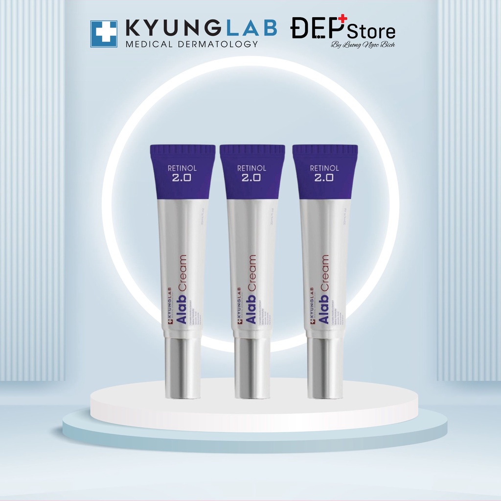 Retinol Kyung Lab Alab Cream tái sinh da dịu nhẹ trắng da 30ml
