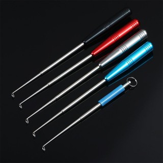 DARON Móc Detacher Dụng Cụ Câu Cá Phụ Kiện Câu Cá Tay Cầm Nhôm Chống Trơn Trượt An Toàn Di Động Móc Nhôm Extractor