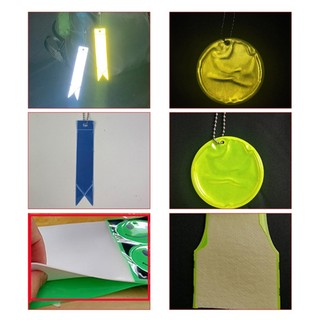 Bộ phản quang an toàn HL Thiết bị phản quang thời trang siêu sáng cho túi áo khoác móc khóa