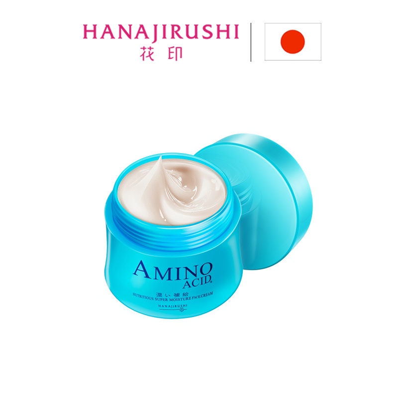 Kem dưỡng da HANAJIRUSHI chứa axit amin siêu dưỡng ẩm 80g
