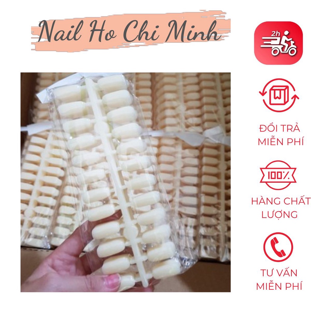Móng bẻ gắn bảng màu thông dụng 1 bịch 5 vỉ 120 móng