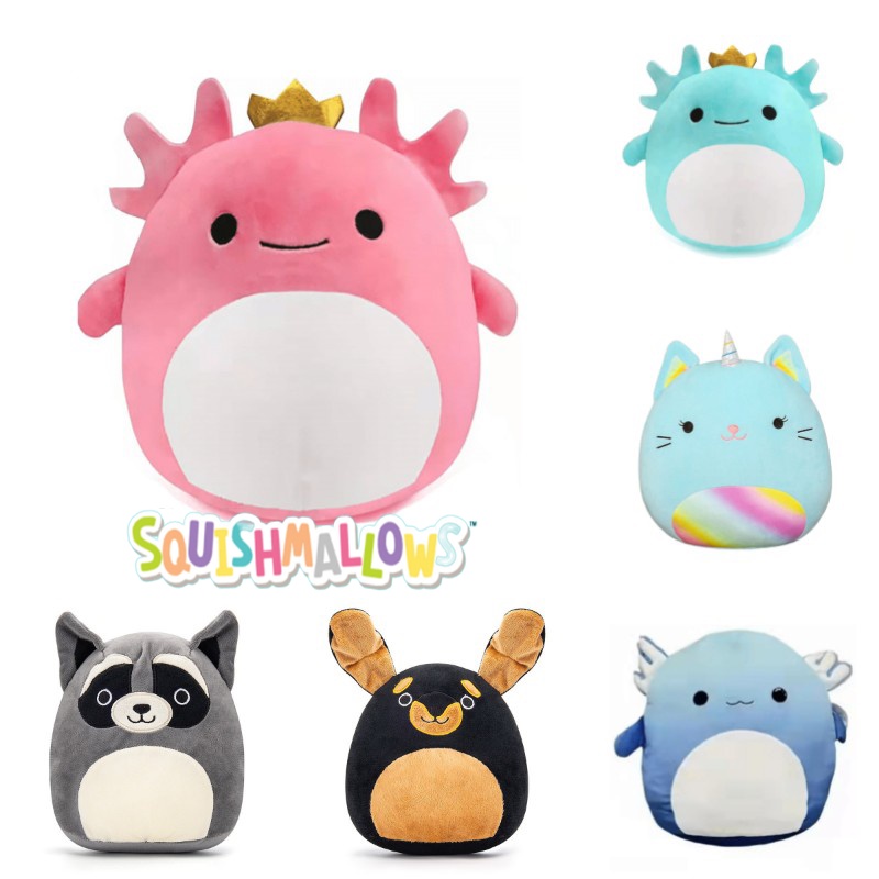 Squishy Động Vật Nhồi Bông Búp Bê Axolotl Kid Quà Sinh Nhật Quà Tặng