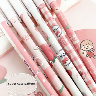 Set 6 Bút Mực Gel Ngòi 0.5mm Họa Tiết Hoạt Hình Dễ Thương