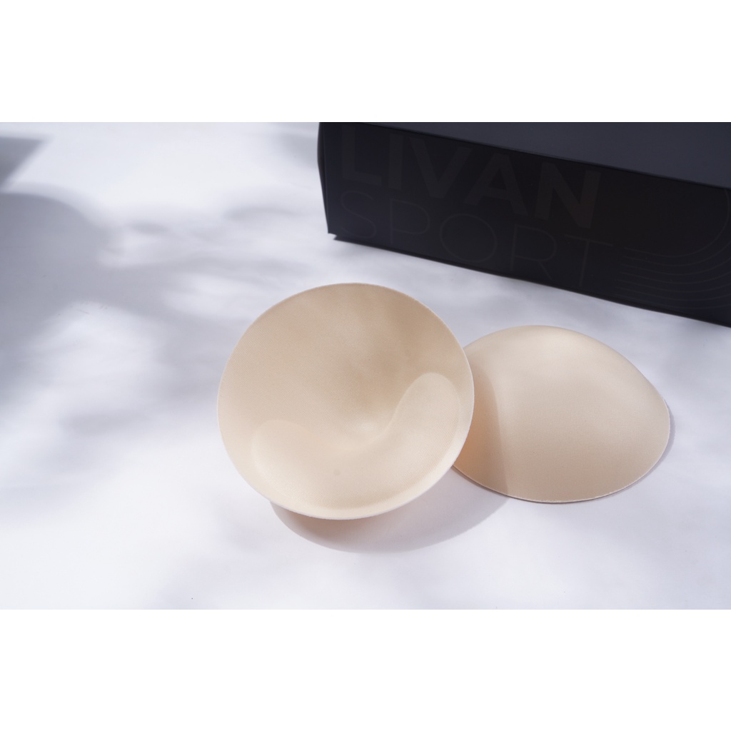 Ảnh Đệm Mút Ngực Đàn Hồi Livan Sport Dày 1,3 cm, Đệm Ngực 3