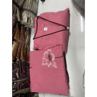 Hoa Nút Ngọc #Đồ Bộ Nữ Top Dress Voan Women Voi # Đồ Đi Chùa