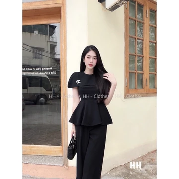 Áo peplum chờm vai (có bigsize) sang chảnh không kèm tag