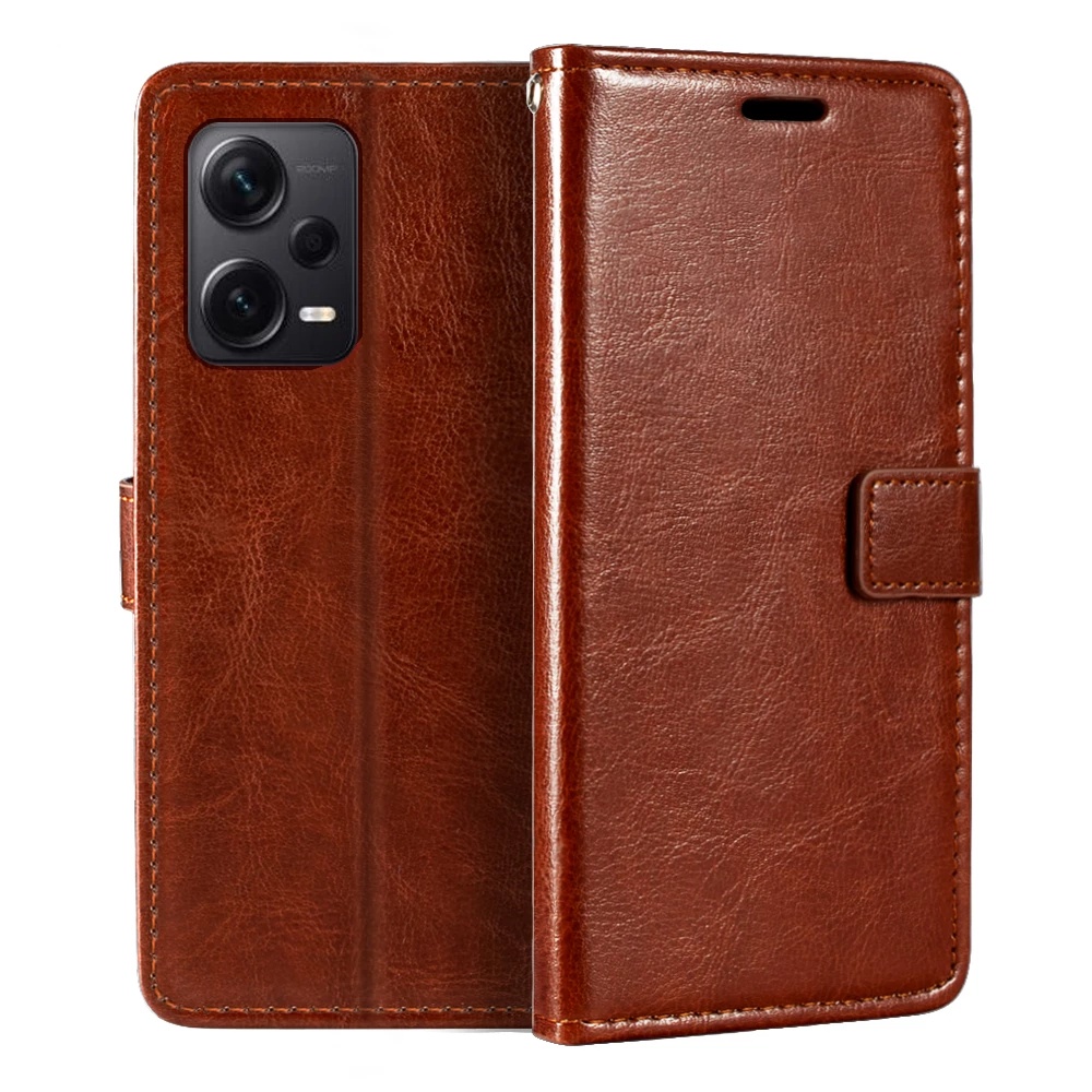 Ốp Dạng Lật Bằng Da Dành Cho Xiaomi Redmi Note 12 Pro + Plus 5G Note 12 Explorer 5G Note 12 5G