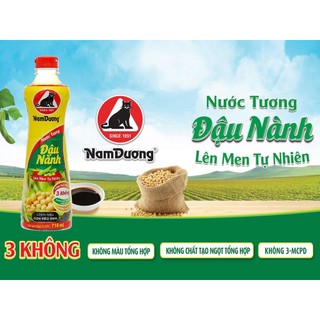 Nước Tương Nam Dương Đậu Nành 710Ml