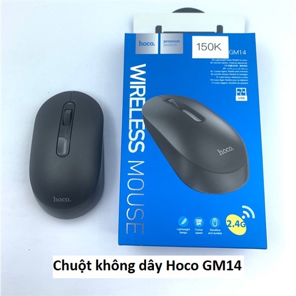 Chuột không dây Hoco GM14 | Shopee Việt Nam