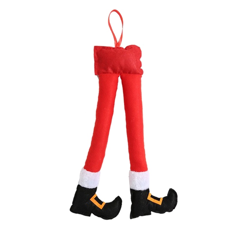 [3C] Trang trí thân xe tự động Chân ông già Noel Elf Trang trí Giáng sinh Tiệc trang trí Giáng sinh Phụ kiện mặt dây chuyền cây Giáng sinh Trang trí cho tất cả các xe hơi