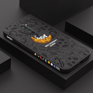 ốp lưng Redmi note 8 Pro Ốp Điện Thoại Silicone TPU Mềm Họa Tiết Phi Hành Gia Có Dây Đeo Cho Redmi note 8 Pro