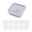 KIN Quicksand Khuôn Silicon Móc Khóa Nhựa Khuôn Bướm Thỏ Shaker Khuôn Với Tấm Nhựa DIY Vòng Cổ Mặt Dây Chuyền