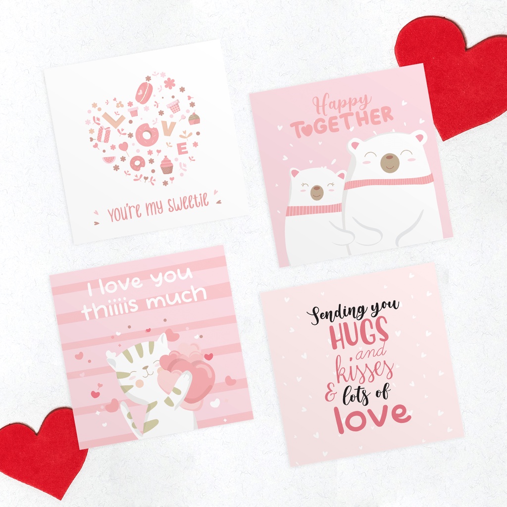 Thiệp valentine - Giá Tốt, Miễn Phí Vận Chuyển, Đủ Loại | Shopee ...