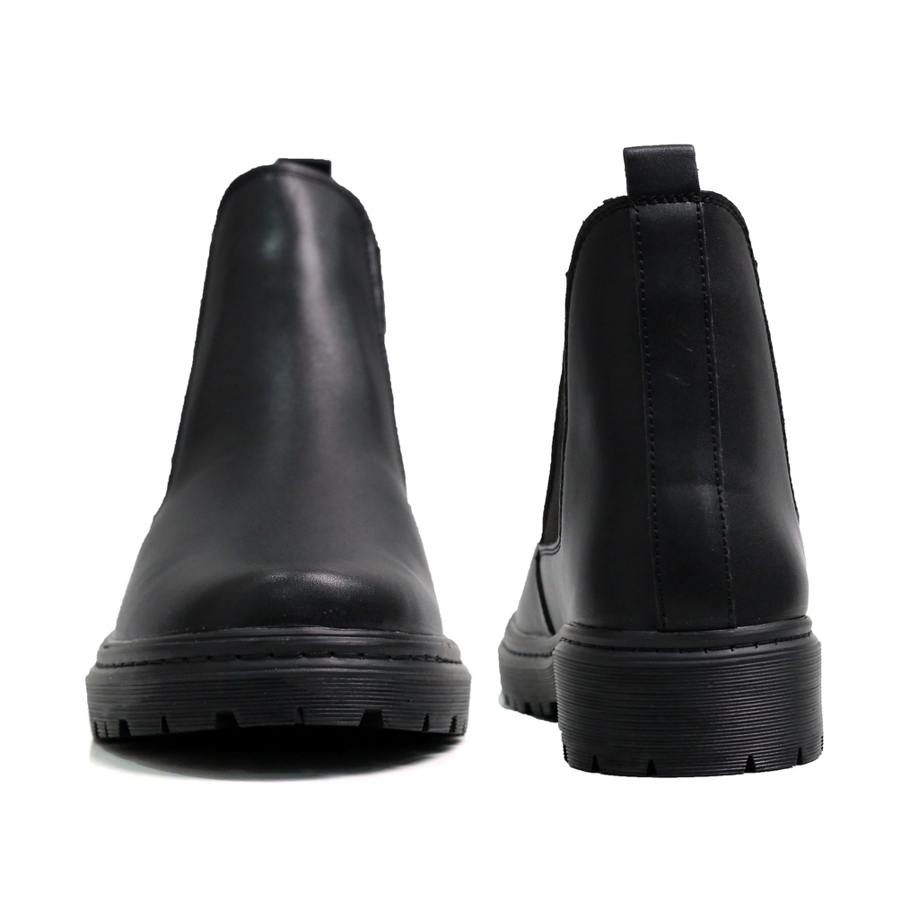 Ảnh Chelsea Boots da nam thời trang INICHI G1107 da lì, đế cao thời trang 2