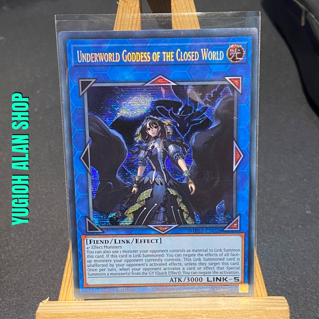 YU-GI-OH! UNDERWORLD GODDESS Of The Closed World MP22-EN028, 54% OFF