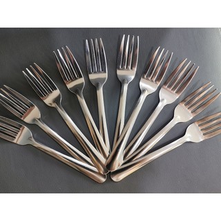 Set 10 Nĩa Ăn Cơm Sườn Inox
