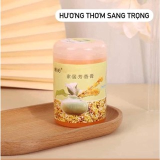 SÁP THƠM PHÒNG HOA QUẢ KHỬ MÙI HƯƠNG THƠM TỰ NHIÊN - Lọ Sáp Hình Trụ 90g AK938