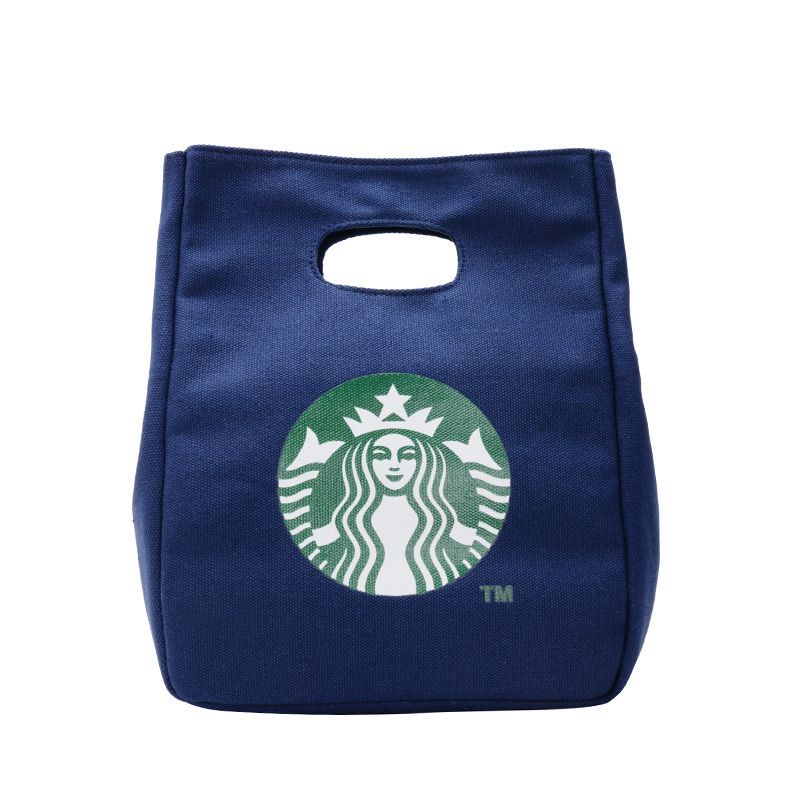 Túi Đựng Cơm Trưa In Hình Starbucks Xinh Xắn