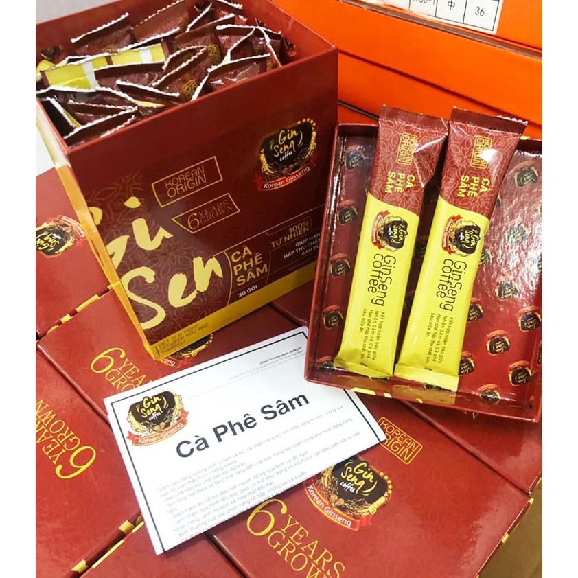 (Đã bán 6) (Ship Hoả Tốc) Cà Phê Đốt cháy mỡ, loại bỏ chất béo ginseng