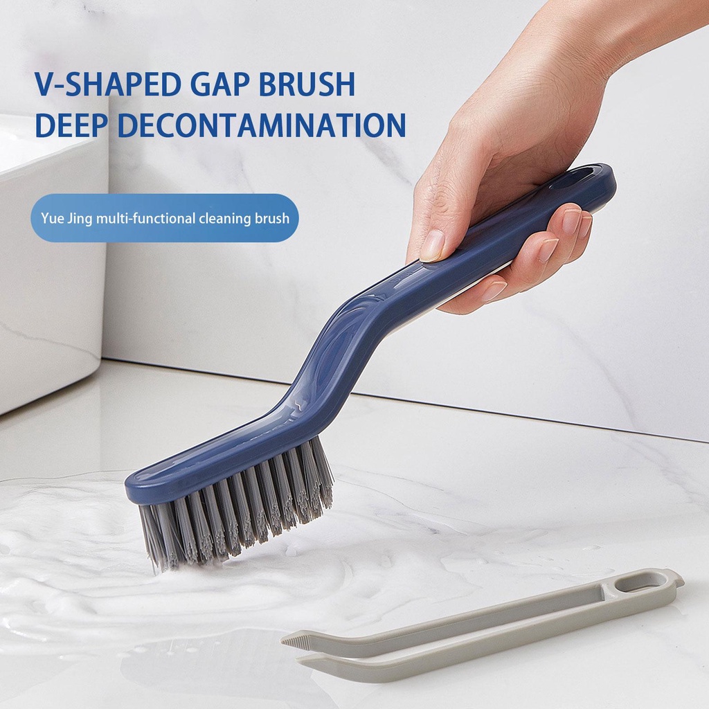 Bàn Chải Vệ Sinh Kẽ Hở Kèm Gắp Rác 2 Trong 1 Đa Năng tiện lợi (   hot)