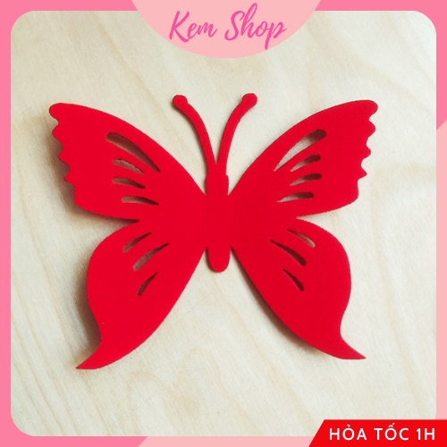 Set chữ hỷ đám cưới vải nỉ size nhỏ 5-10cm trang trí đĩa bánh kẹo cưới, rắc giường cưới - Kem Shop K248