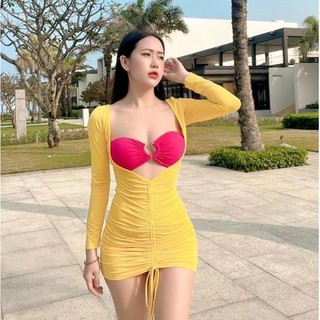 BIKINI SÉT 3 MÓN NHIỀU MÀU SẮC MỚI BIKINI STORE