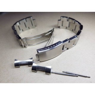 Thắt Lưng Thép Rolex Bản Vừa / Màu Vàng / Bạc Phong Cách vintage Cho Rolex 13 17 19 20mm