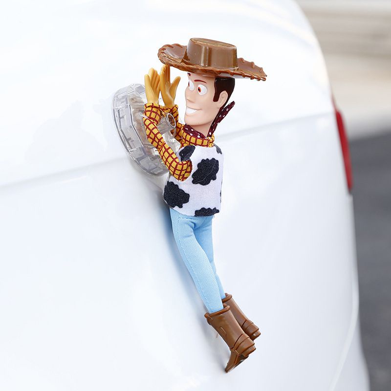Búp bê ô tô Woody và Buzz đáng yêu 3d Thiết kế giống như hoạt hình đích thực Tuyệt vời cho đồ chơi sưu tập sang trọng