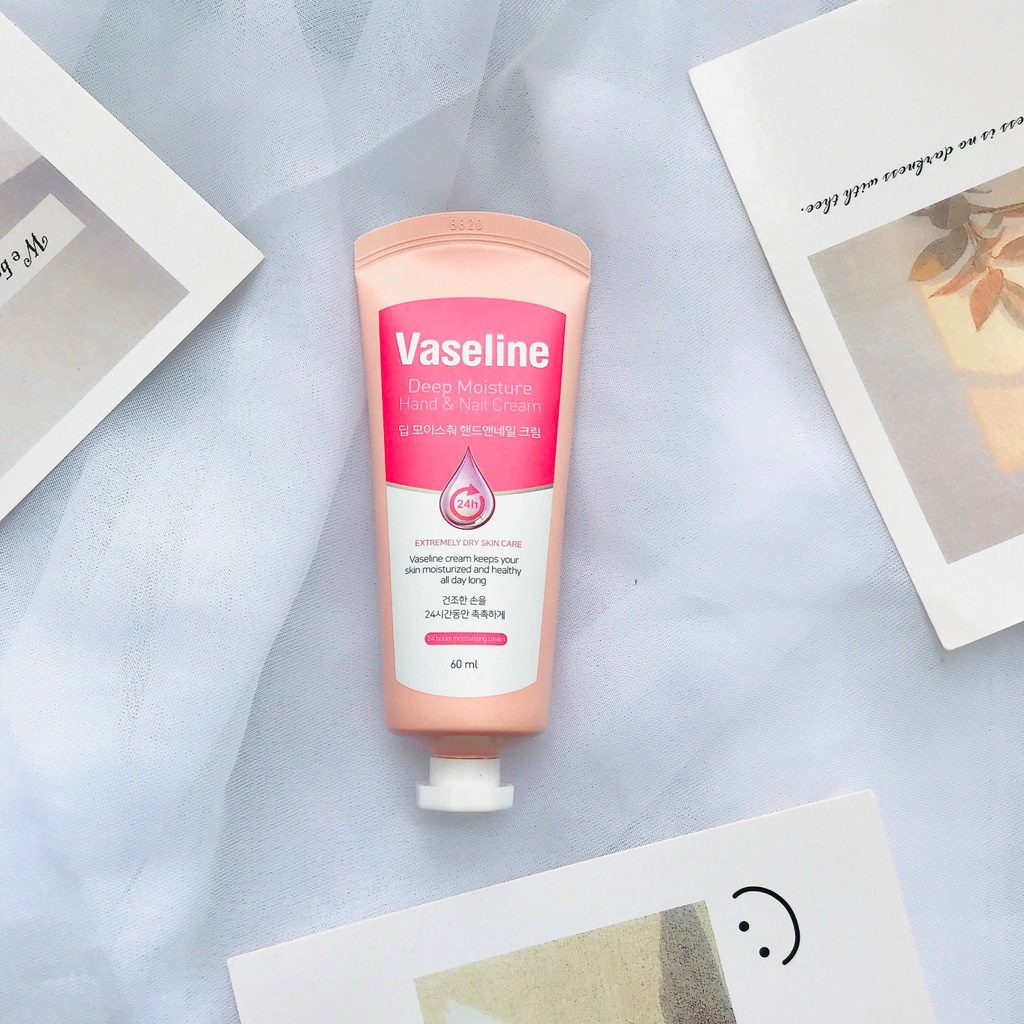 Kem Dưỡng Da Tay  & Móng Vaseline Deep Moisture Hand & Nail Cream 60ml | BigBuy360 - bigbuy360.vn
