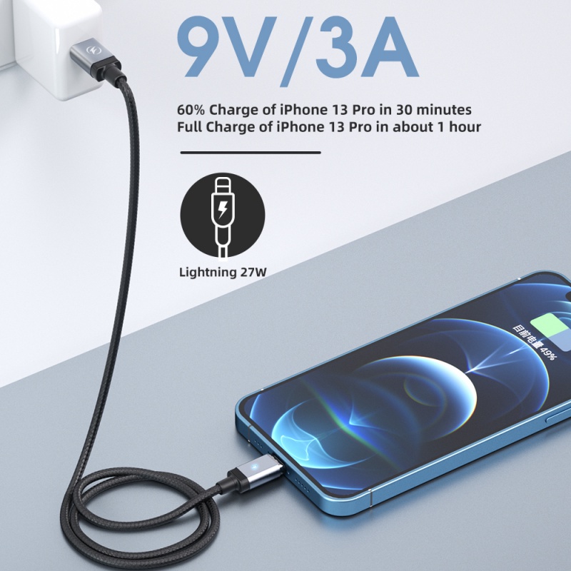 Ảnh Cáp sạc nhanh HDOORLINK PD 65W 27W USB Type C sang cổng cắm USB cho điện thoại Samsung 4
