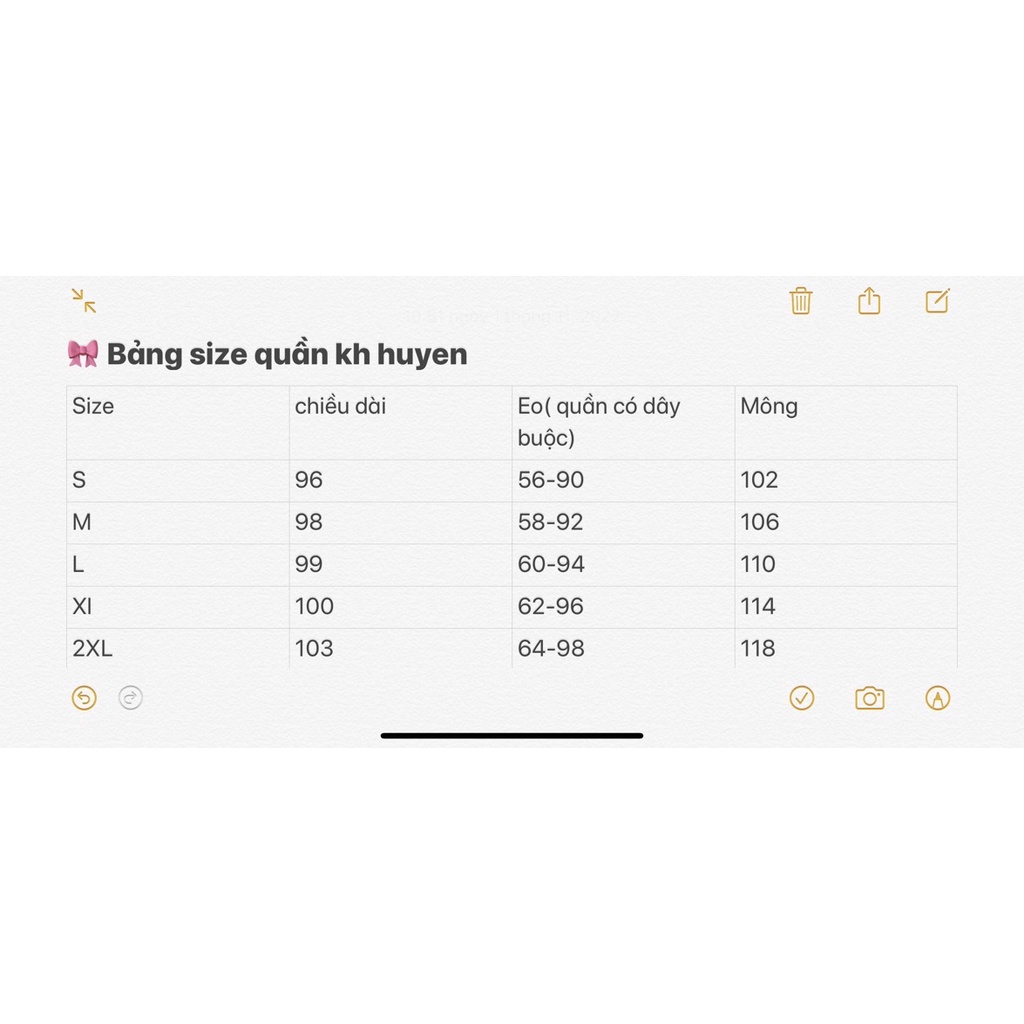 Quần Culottes lưng cao không có túi ulzzang kèm ảnh thật và bảng size ở cuối