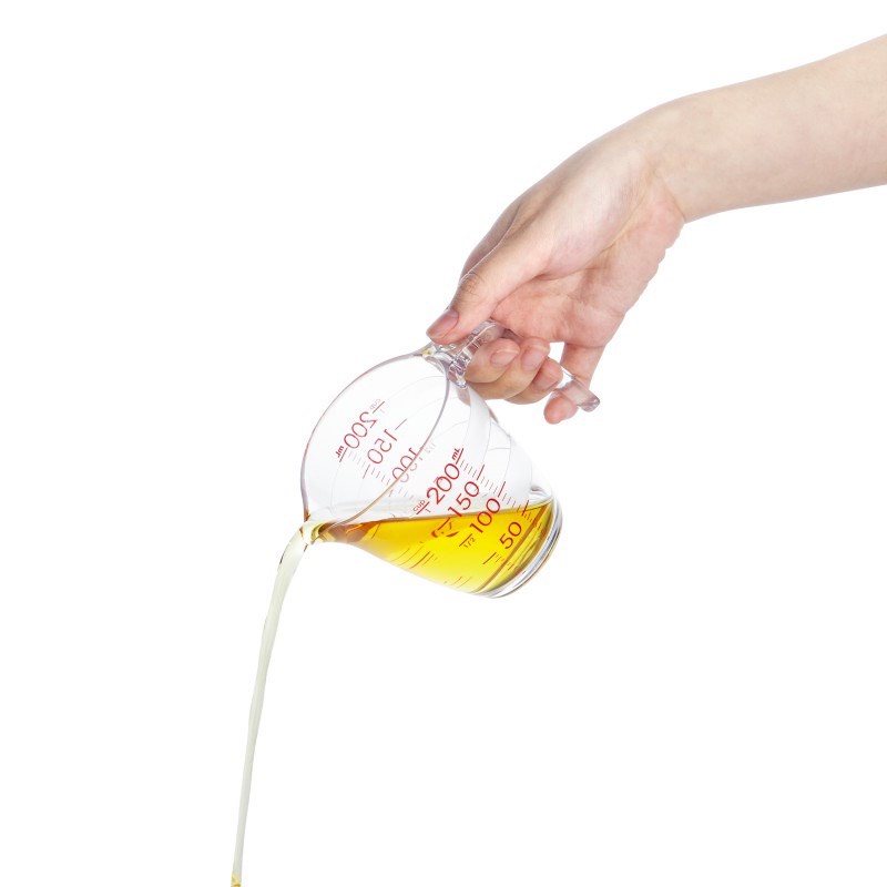 Ca đong định lượng chia vạch 200ml,500ml YOKO INOCHI tiện dụng dùng pha sữa cho bé