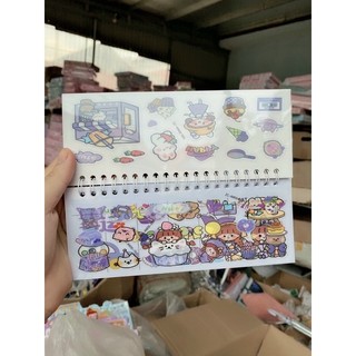 Sổ Sticker gắp