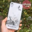 Ốp iphone Chữ Thư Pháp An Hoa sen vuông dẻo iphone16 16pro 15 /x/xr/xs/11/12/pro/max/plus/13promax tr394