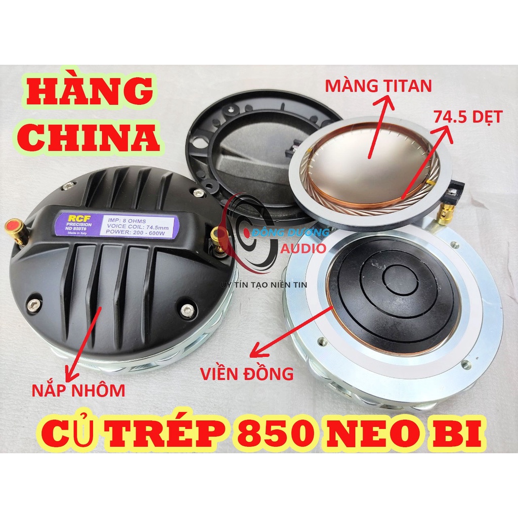 2 CỦ LOA TREBLE NEODYMIUM RCF 850 COIL 74.5MM DẸT CAO CẤP - TREBLE ...