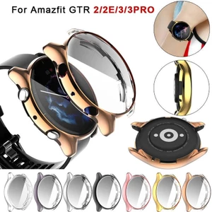 Ốp Bảo Vệ Màn Hình Ốp Lưng Cho Huami Fitbit Amazfit GTR 4 2 2e 3 Pro Ốp Lưng Đồng Hồ Thông Minh Phụ Kiện TPU Bảo Vệ Cho Huami Amazfit GTS4 GTS3 GTS2 Trường Hợp