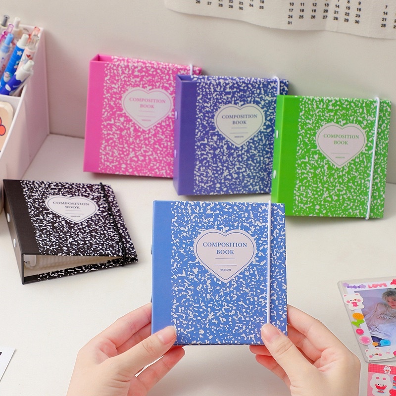 Mini binder composition bản dupe - Collect book đựng card - Album ảnh ...