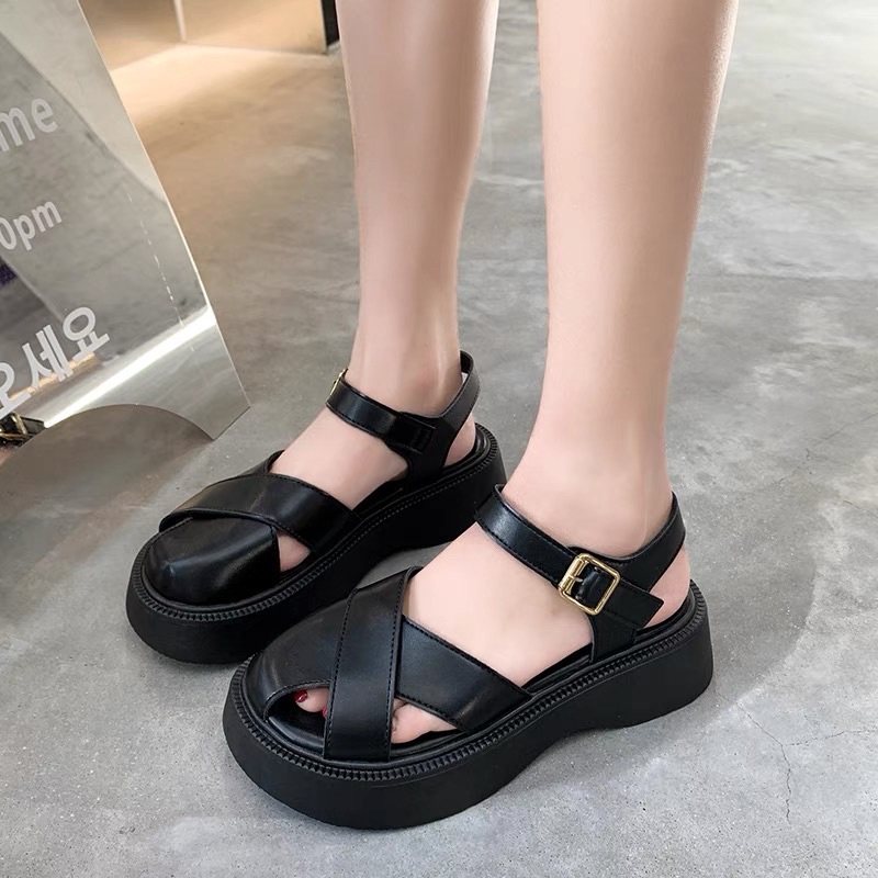 Giày sandal bánh mì ulzang- hàng taobao