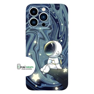 Tấm dán Skin Mặt Sau Phi hành gia FULL VIỀN Dành Cho 14prm, 13prm , 12prm , 11prm, ip11 , ip12 , ip13 - FukiShop