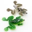 Bộ 2 con Mồi Câu Cá Giả Hình Con Ếch Độc Đáo Câu Cá Hình Con nhái Super Frog Lure