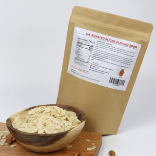 Hạnh Nhân Thái Lát Cao Cấp Nhập Khẩu Túi 500g - Legumes
