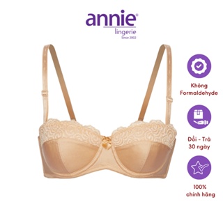 Áo Ngực trơn cao cấp mút mỏng siêu nhẹ annie bra 3012 cài trước