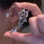 THI Thời Trang Lấp Lánh Pha Lê Ear Cuff Không Cần Kẹp Bông Tai Thanh Lịch Kẹp Tai Cho Nữ Tinh Tế Vòng Đeo Tai Trang Sức Cưới VN