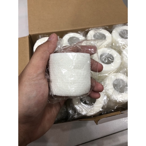 (Bản5CM)Băng keo thể thao, Băng quấn thể thao cao su non, Băng Vải chống chấn thương, hỗ trợ thi đấu và tập luyện