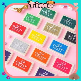 Mực In Con Dấu Màu Ombre Loang Màu Hình Chữ Nhật Dụng Cụ Trang Trí Sổ Tay Bullet Journal VPBL9