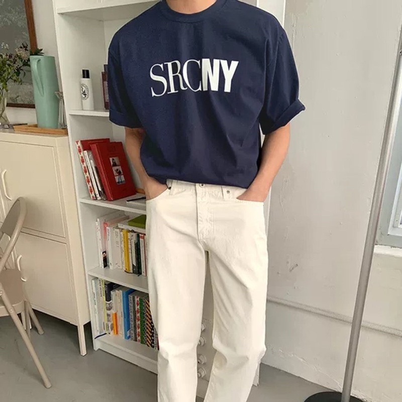 Áo thun Stee Cổ tròn SRCNY Localbrand ICVCVNI  Unisex