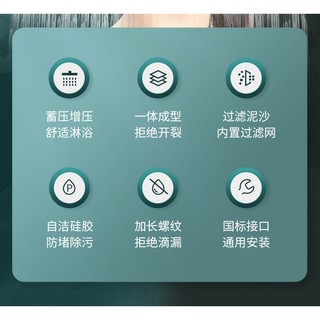 Đầu Vòi Hoa Sen Cỡ Lớn Cố Định Tiện Dụng Cho Nhà Tắm