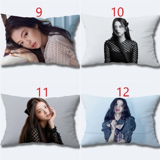 Blackpink Vỏ Gối Hình Chữ Nhật Lisa Jennie Rose Jisoo Polyester Vỏ Gối Phòng Ngủ Sofa Trang Trí Nhà Gối (Không Có Lõi Gối)