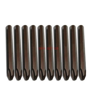 Bộ mũi vít đóng hãng KAPUSI K-7165 bake Ph2 đầu tù K-7165, dài 80mm, thép gió nâu